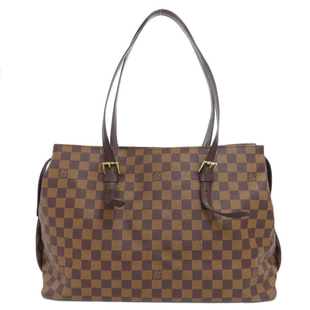 LOUIS VUITTON Brown Damier Canvas Tote Bag - Picture 2 of 11